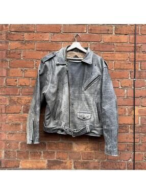 Men's Black and Grey Jacket